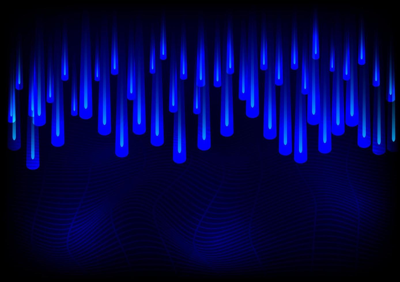 Blue Color dripping hi-tech. abstract background. vector illustration.