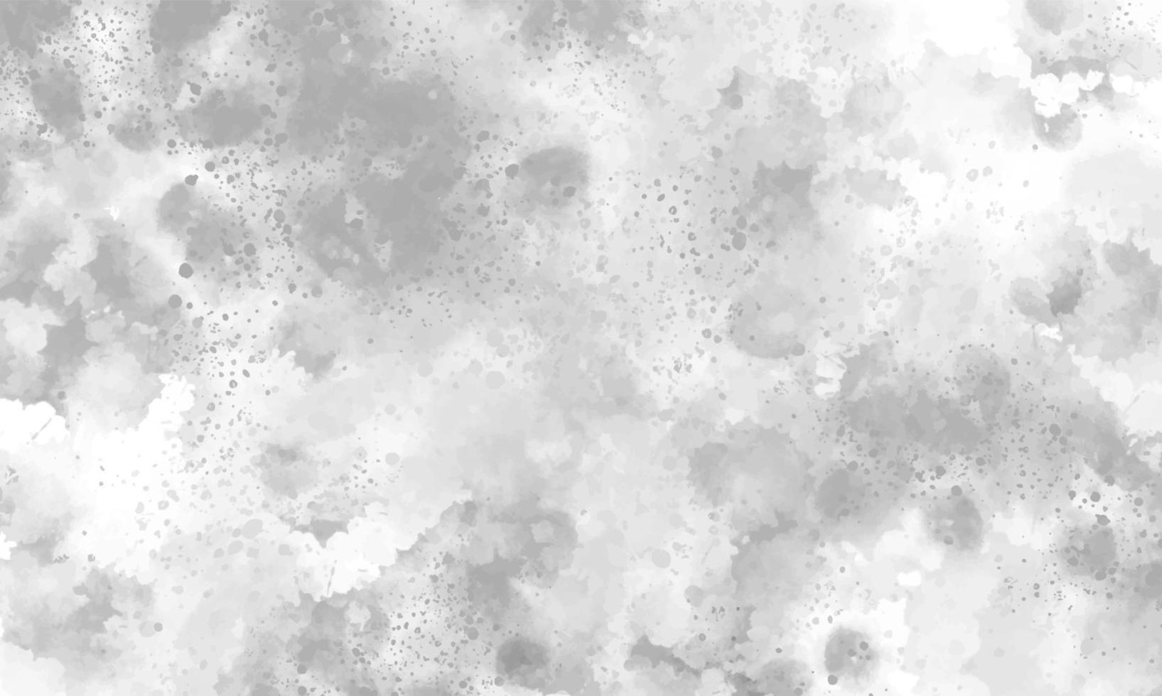 Watercolor white and light gray texture, background. Preliminary illustration. watercolor stains vector