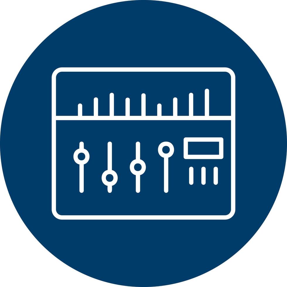 Sound Mixer Vector Icon