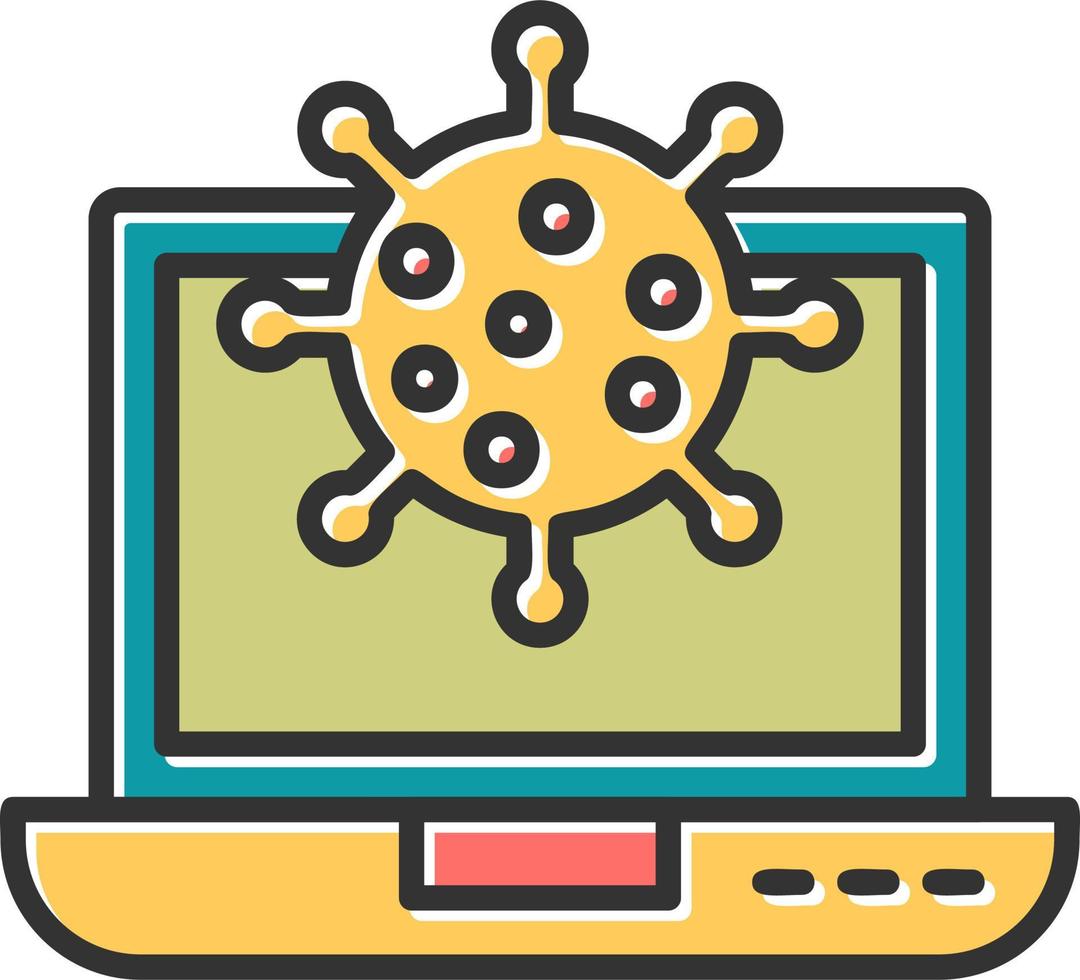 Virus Attack Vector Icon