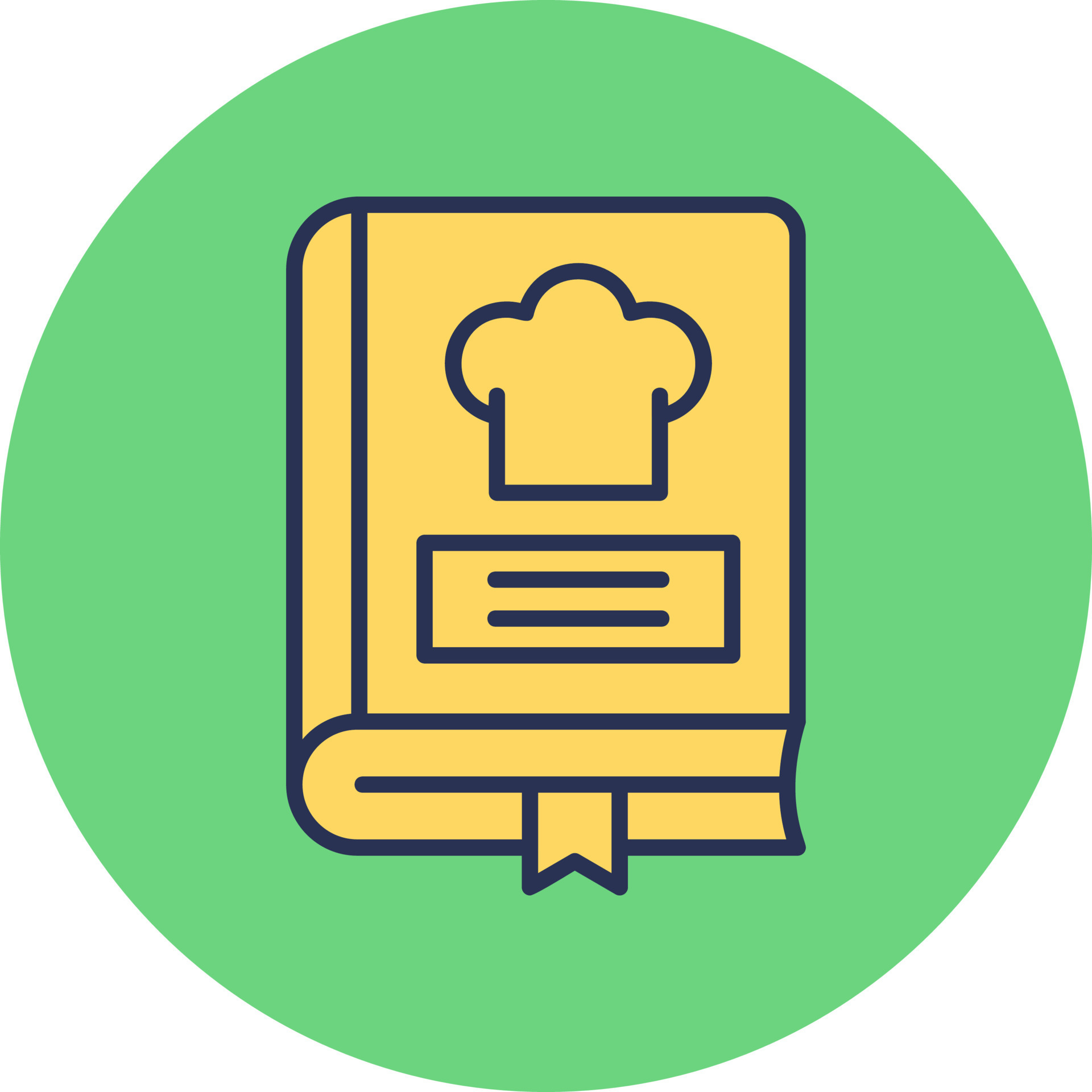 Recipe Book Vector Icon 20470338 Vector Art at Vecteezy