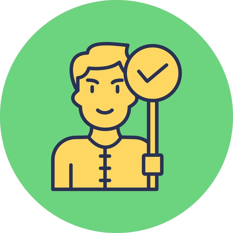 Activist Vector Icon