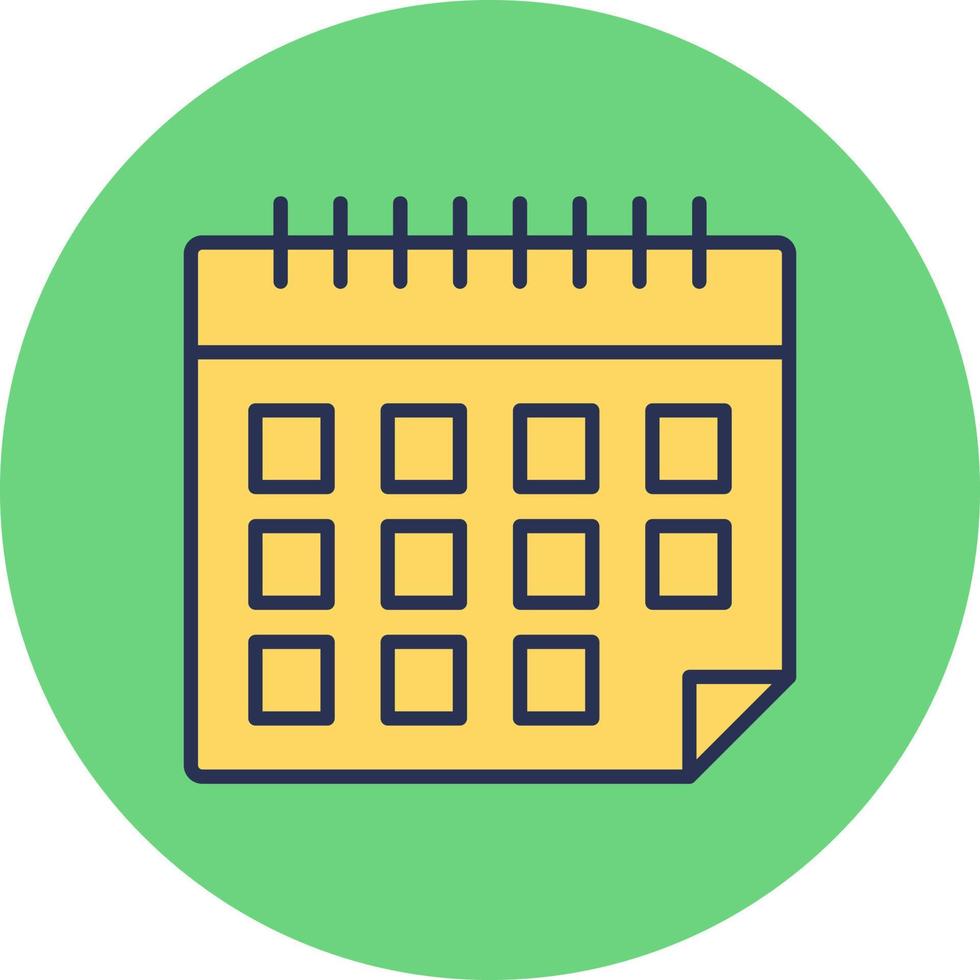 Calendar Vector Icon