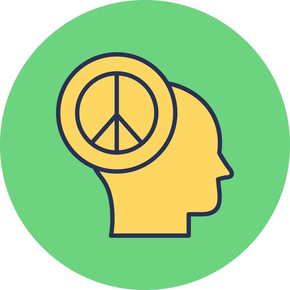 Peace Of Mind Vector Icon