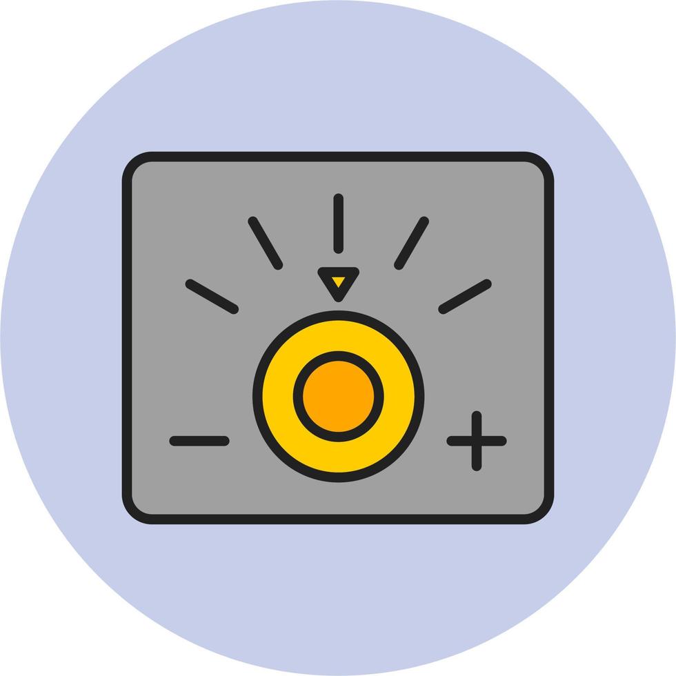 Dimmer Vector Icon