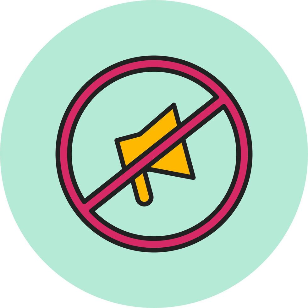 Muted Vector Icon