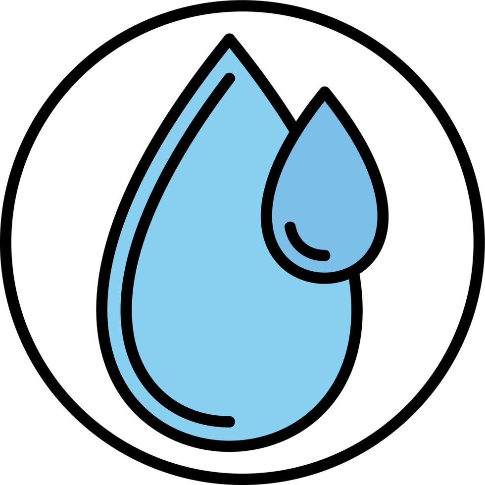 Water Drop Vector Icon