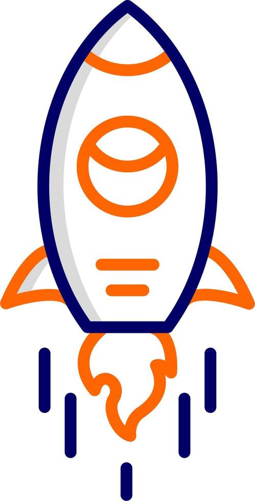 icono de vector de nave espacial