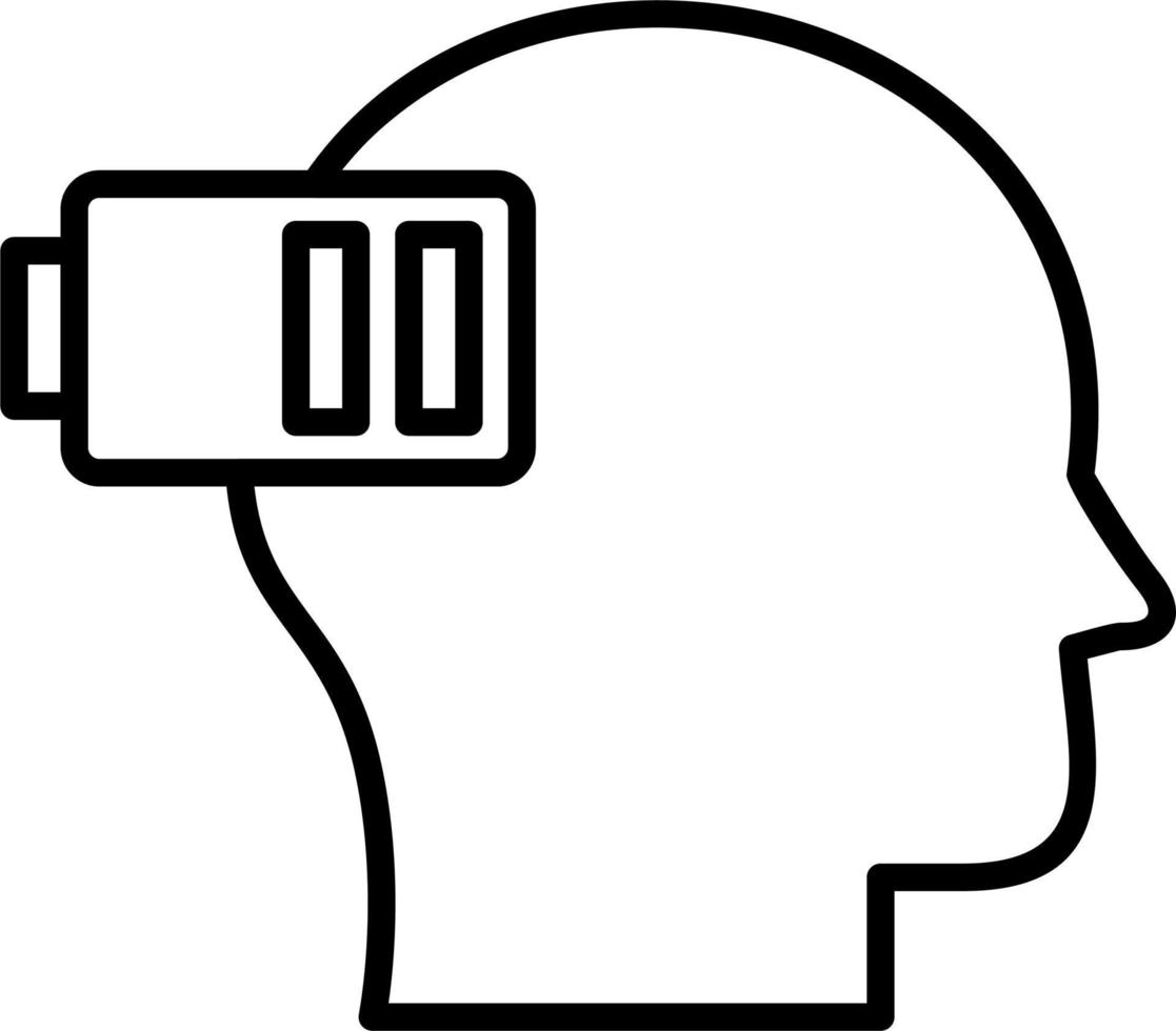 Exhausted Vector Icon