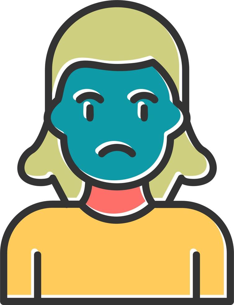 Sad Vector Icon