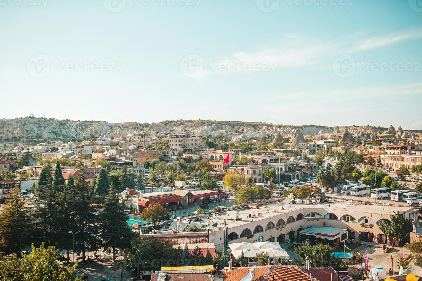 Beautiful view in Cappadocia, Turkey photo