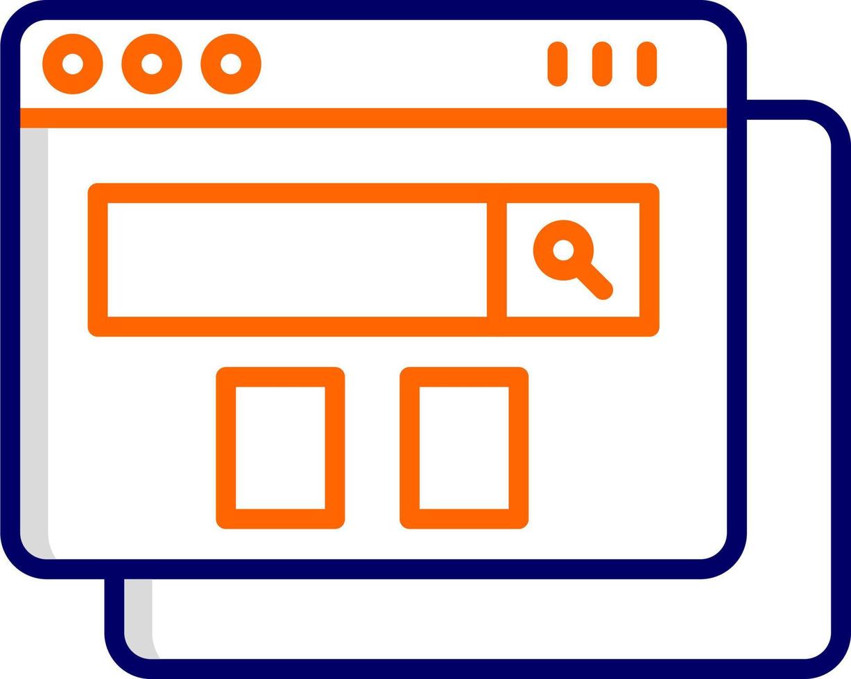 Browser Web Page Vector Icon