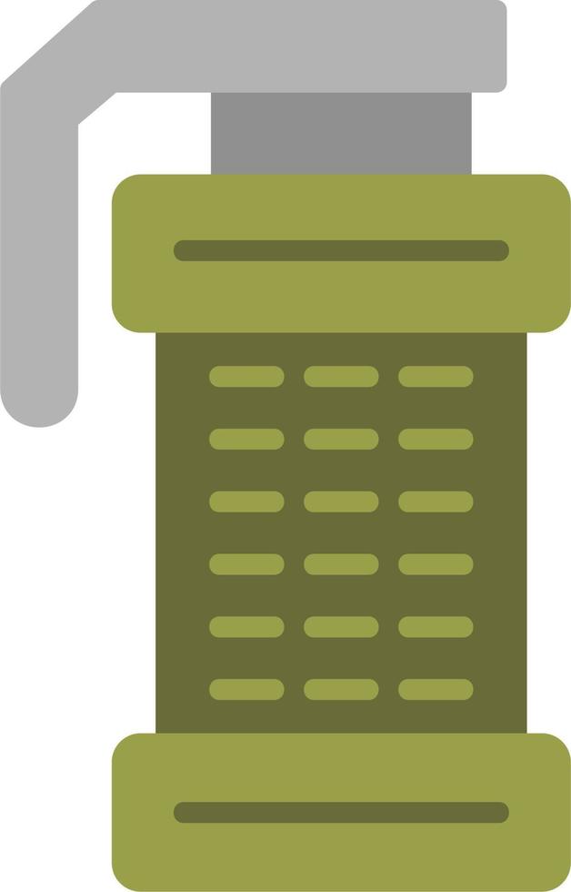 Smoke Grenade Vector Icon