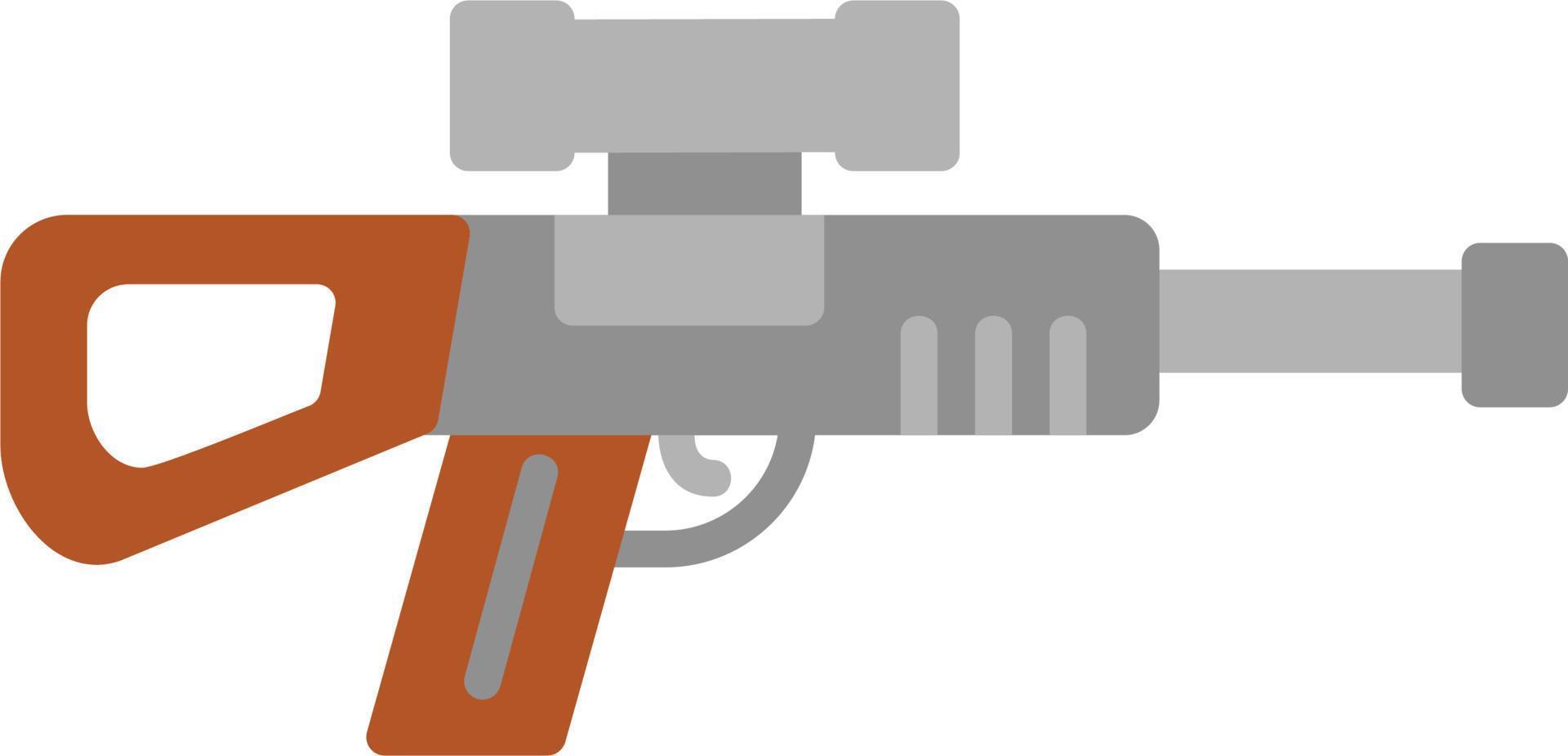 francotirador pistola vector icono