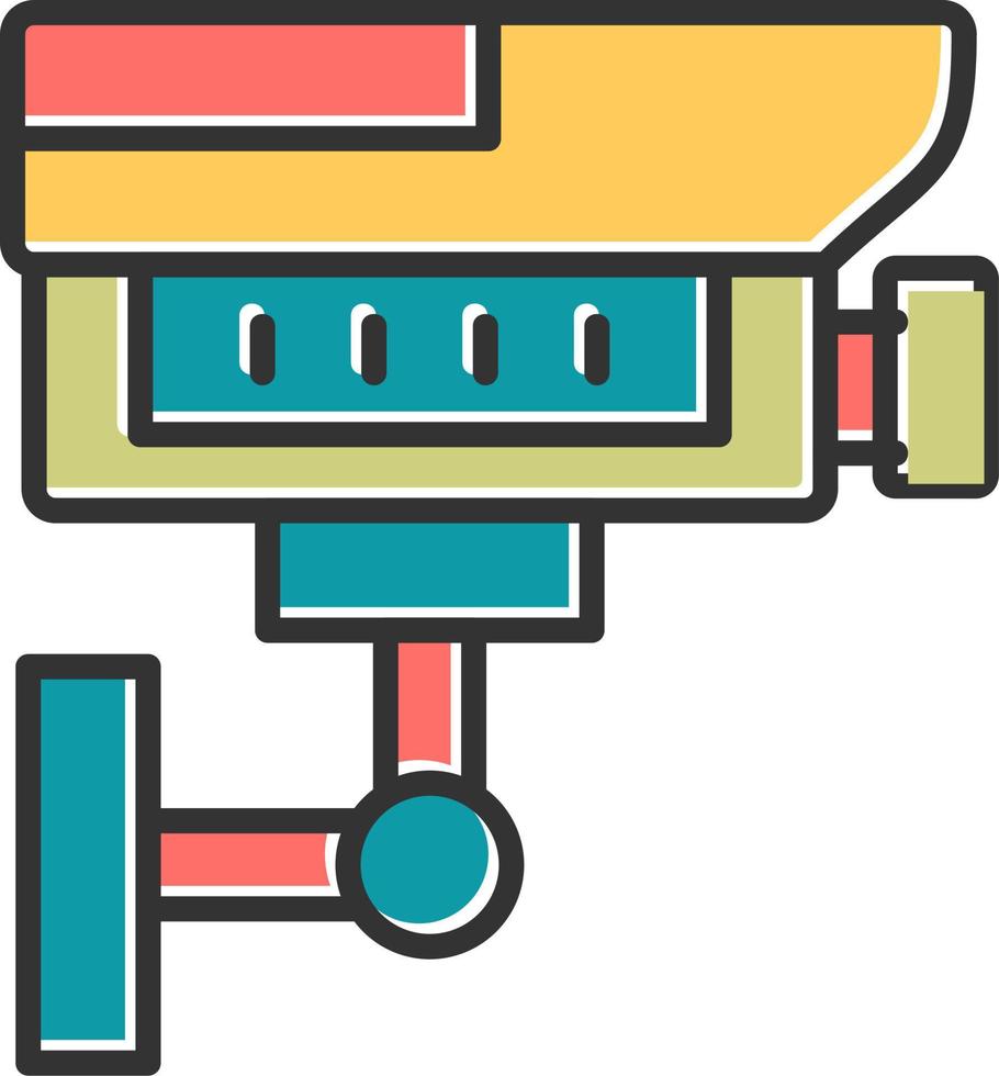 Cctv Camera Vector Icon