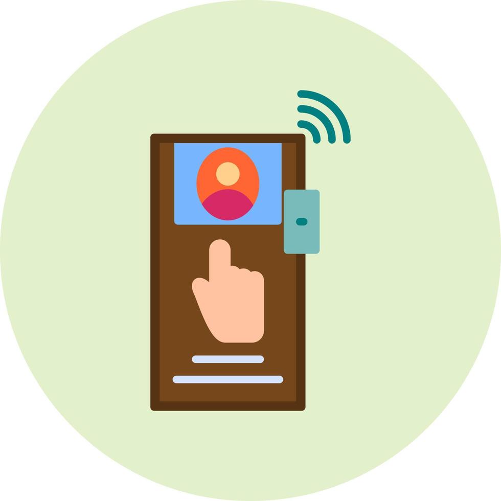 Door Camera Vector Icon