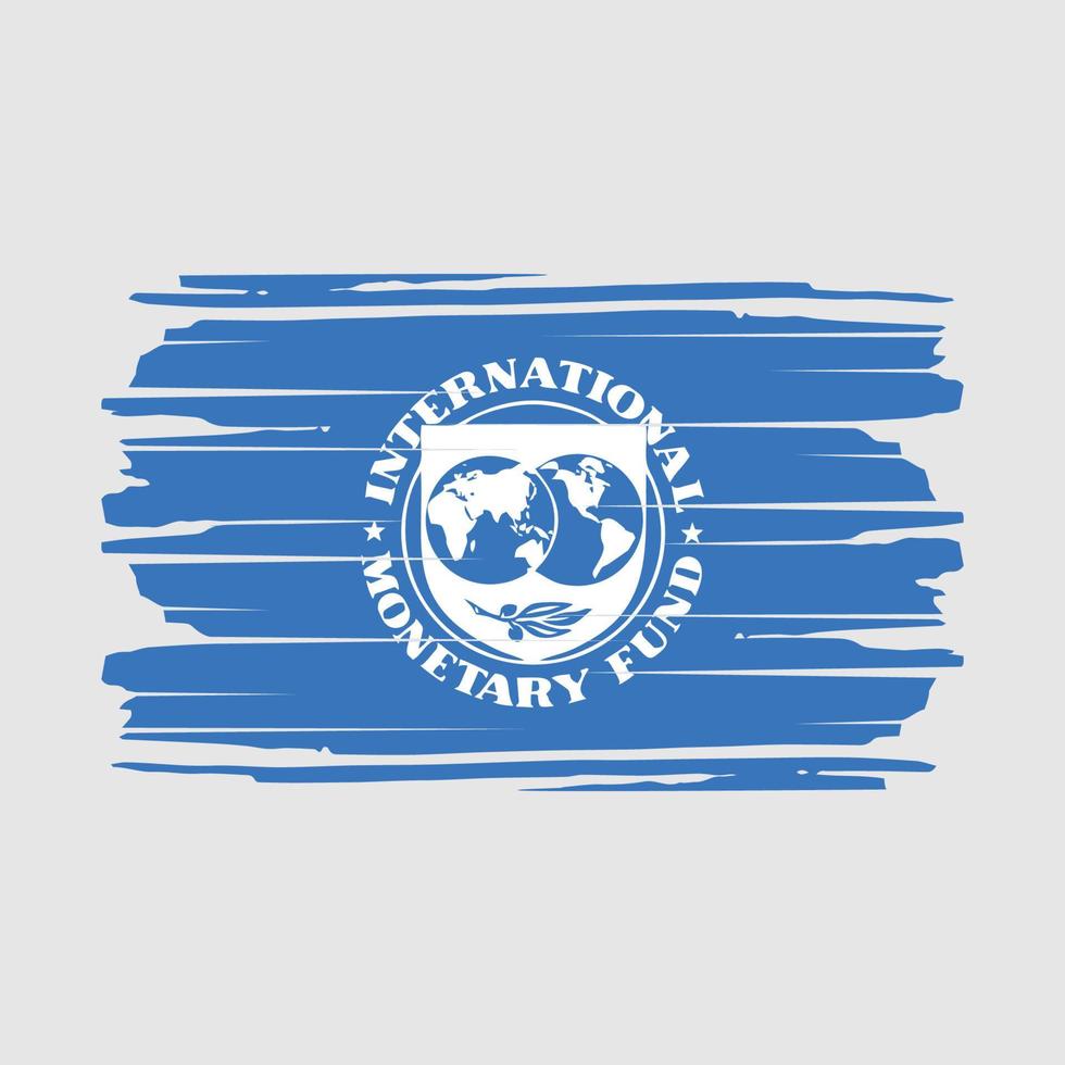 IMF Flag Brush Vector