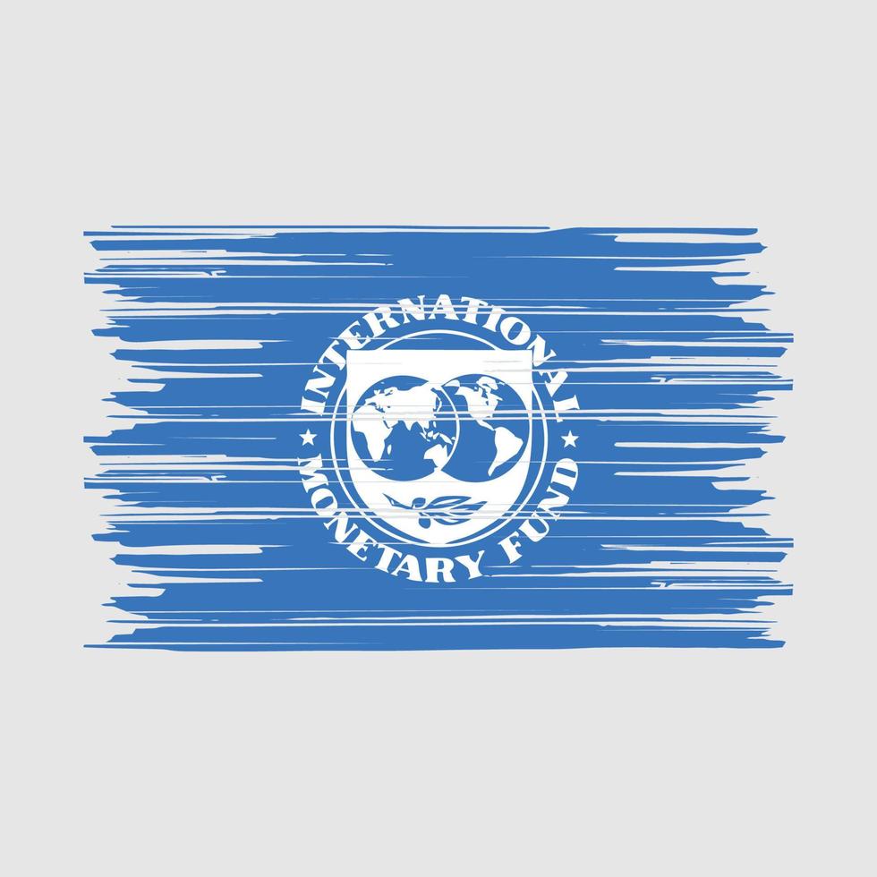 IMF Flag Brush vector