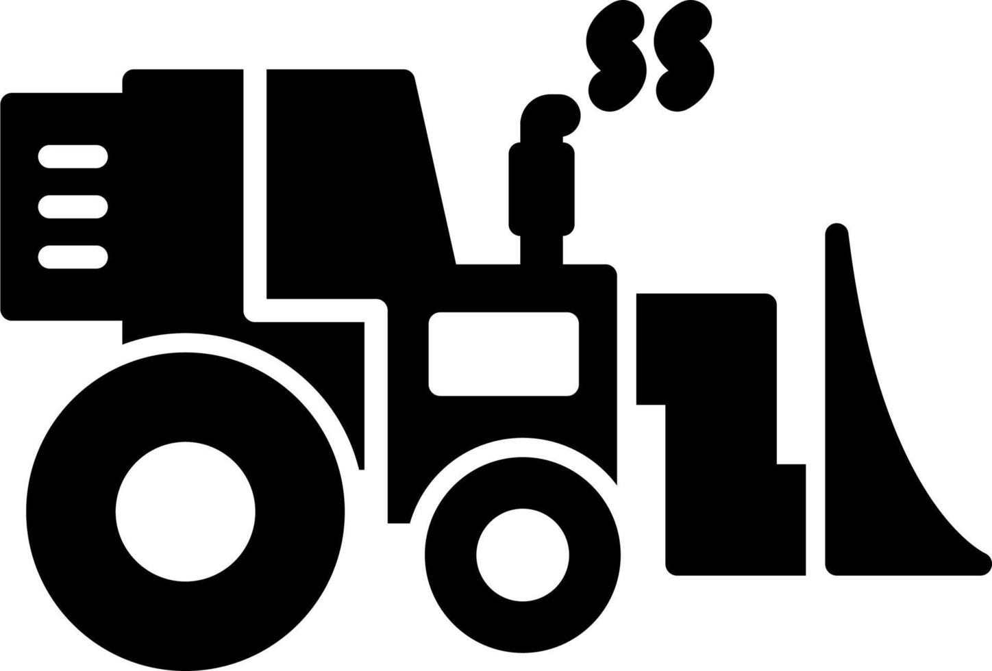 Bulldozer Vector Icon