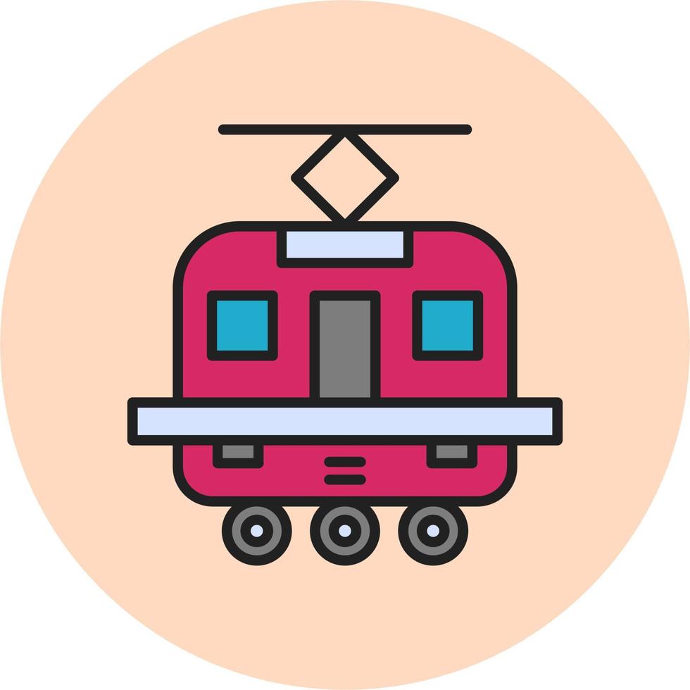 Tram Vector Icon