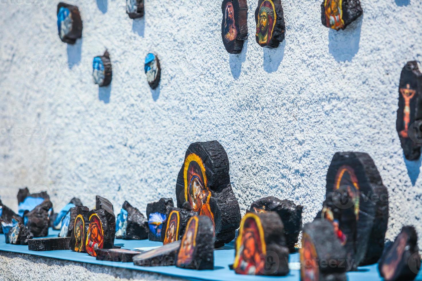Arts and crafts in Santorini, Greece photo