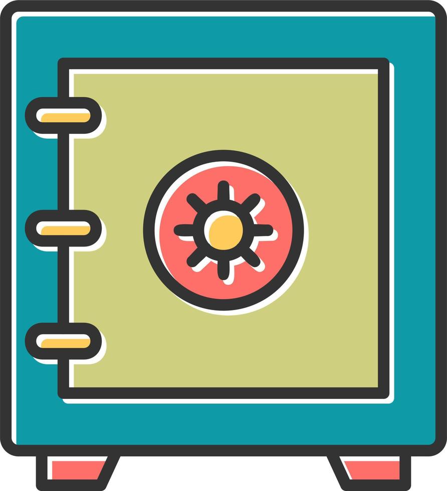 Safe Box Vector Icon
