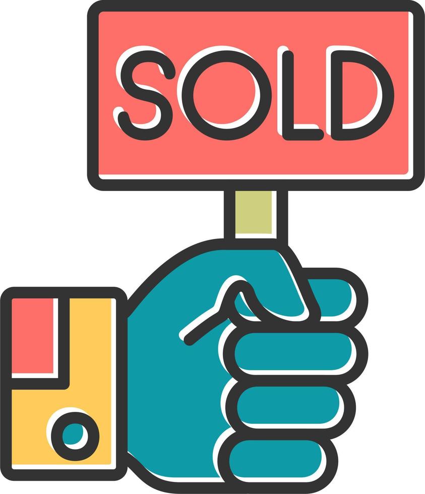 Sold Vector Icon