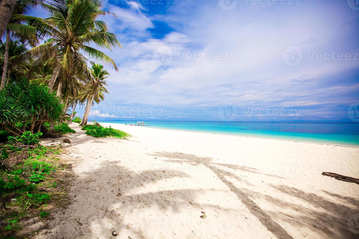 Scenic beach view photo