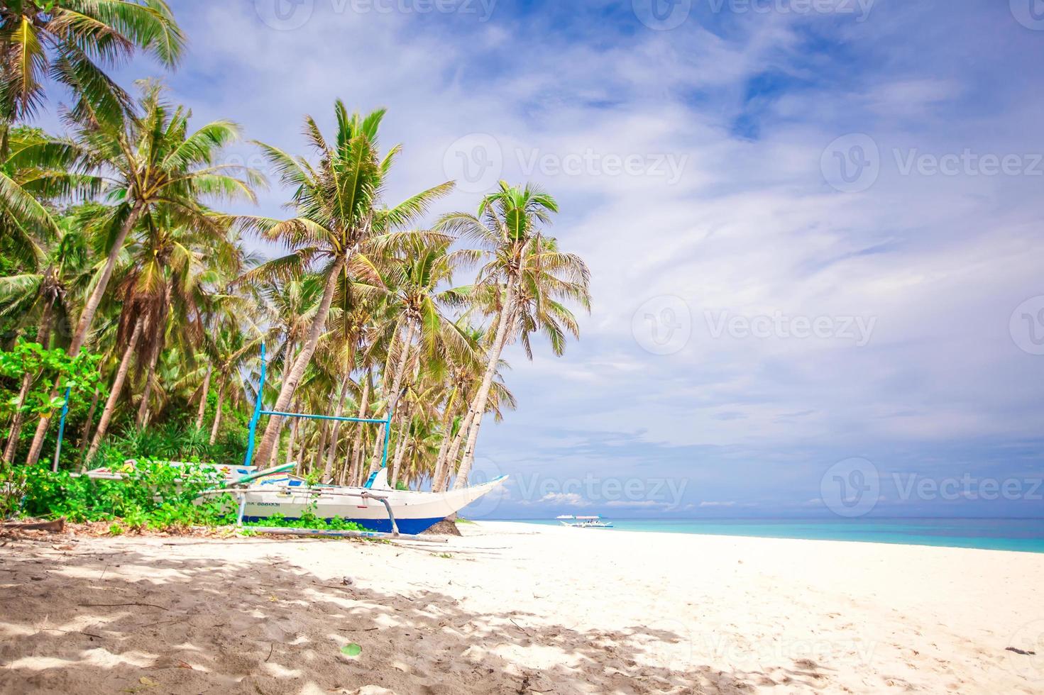 Scenic beach view photo