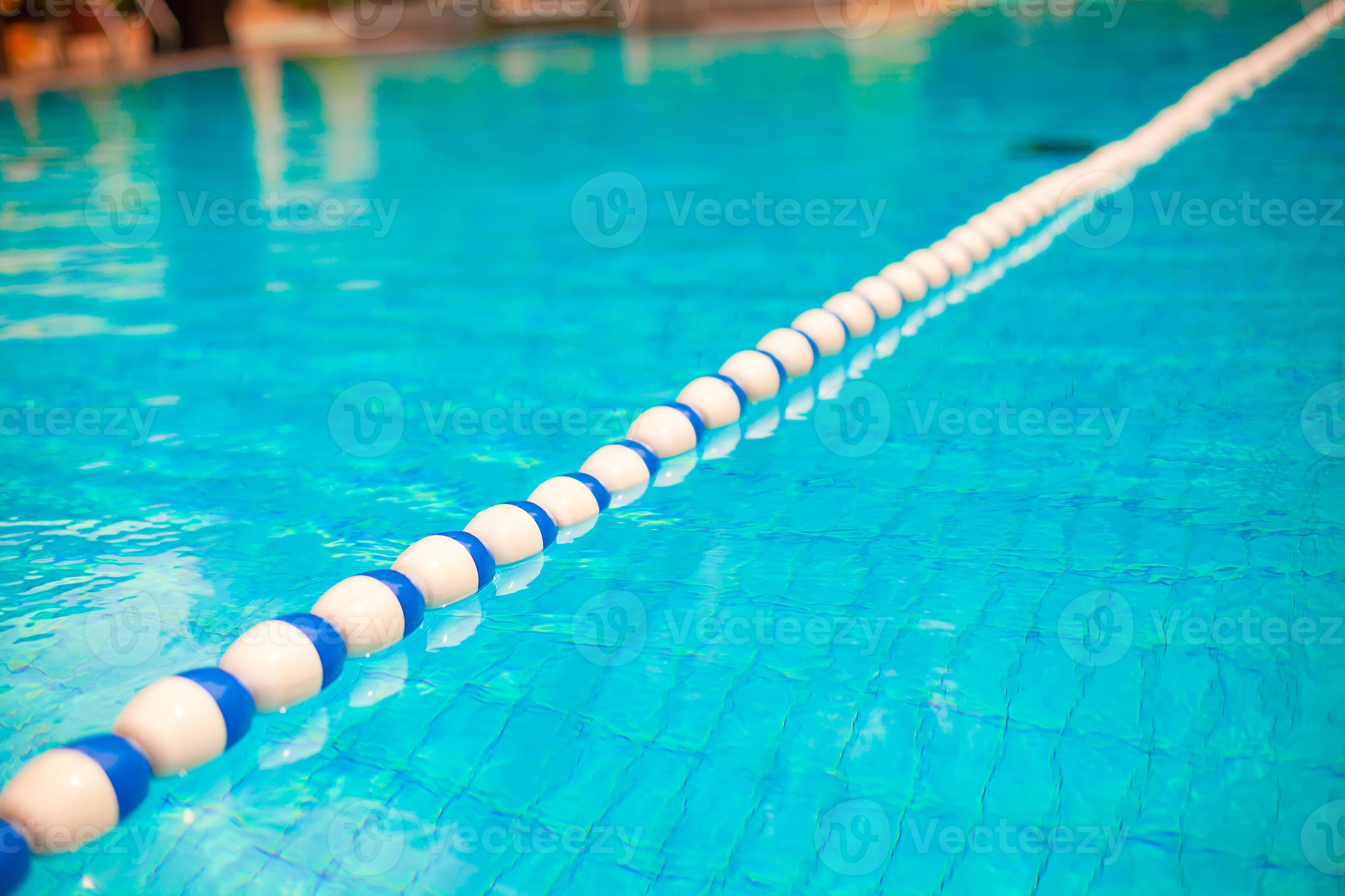 Pool rope floats close-up 20472729 Stock Photo at Vecteezy