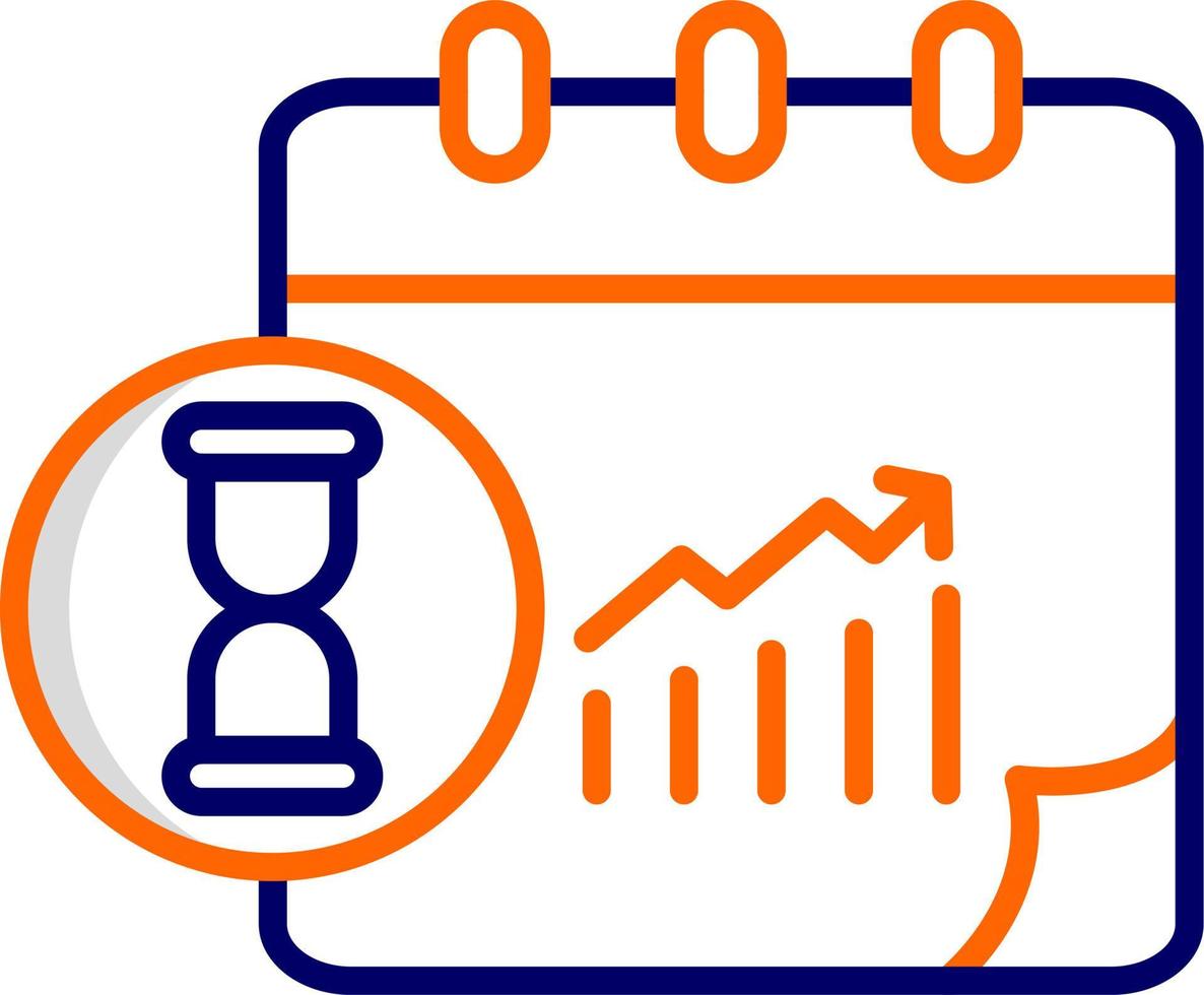 Work Dead Line Vector Icon