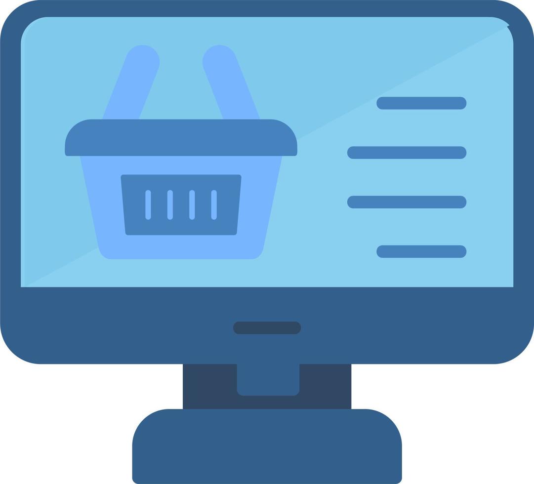 Shopping Online Vector Icon