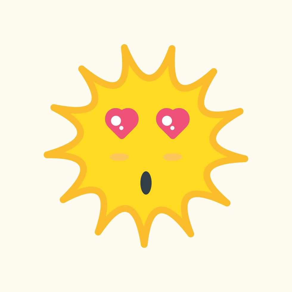 Sun Emoticon Logo vector