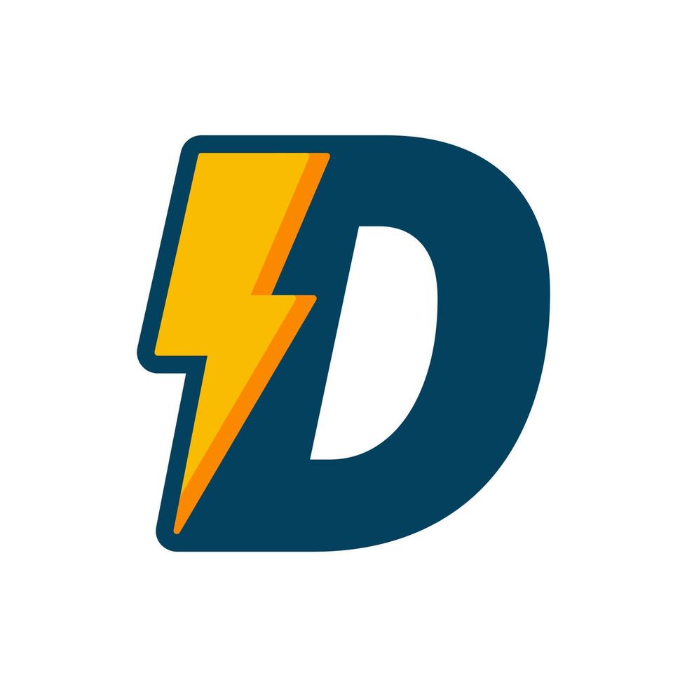 Initial D Bolt Energy Logo vector