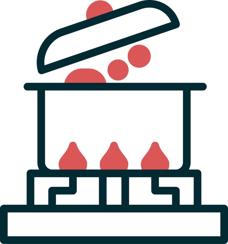 icono de vector de cocina