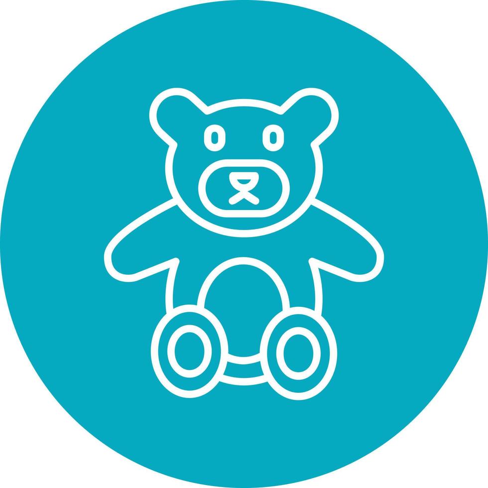 Teddy Bear Vector Icon