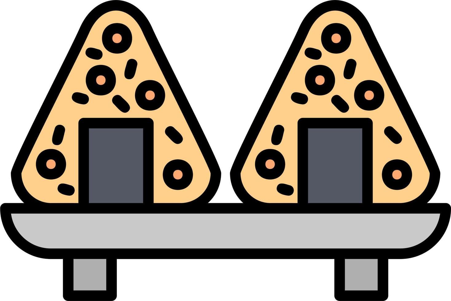 Onigiri Vector Icon