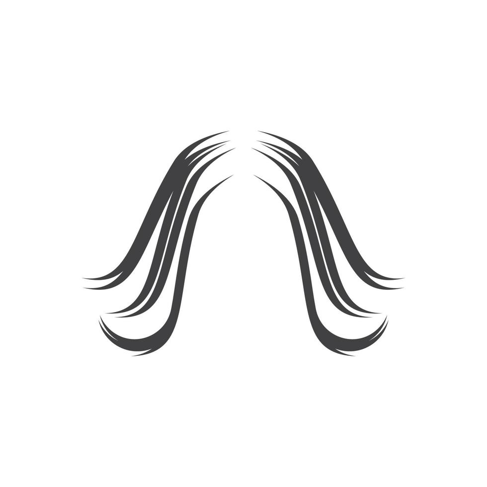 ilustración de vector de logotipo de tratamiento de cabello