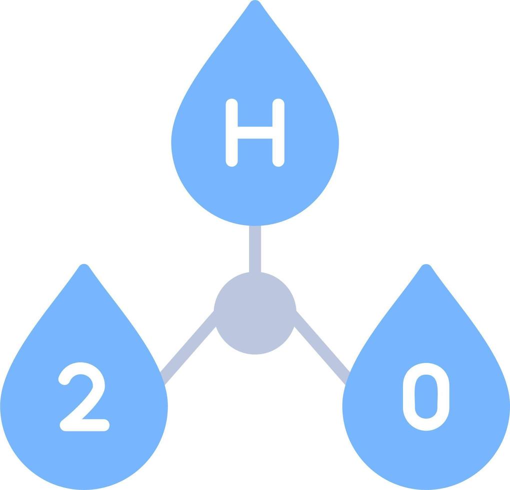 H2o Vector Icon