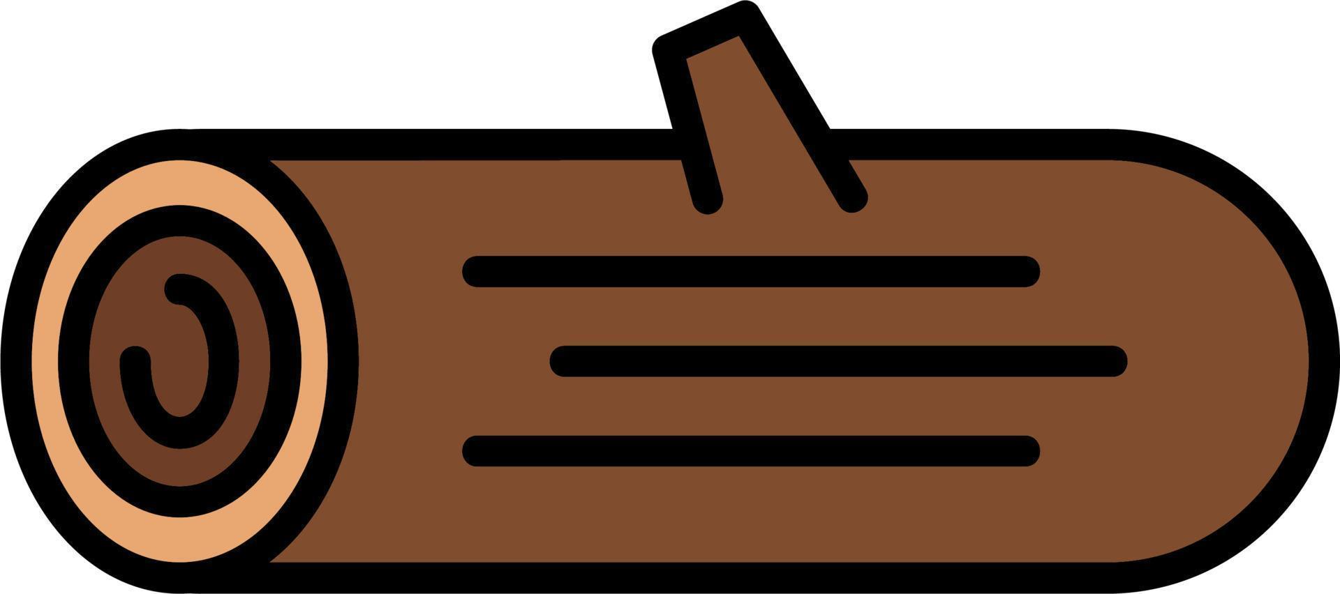 Log Vector Icon
