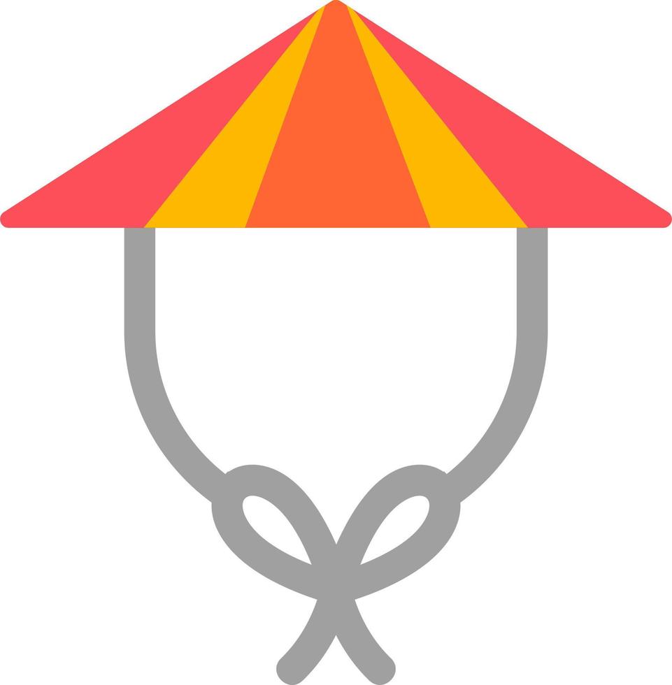 Chinese Hat Vector Icon