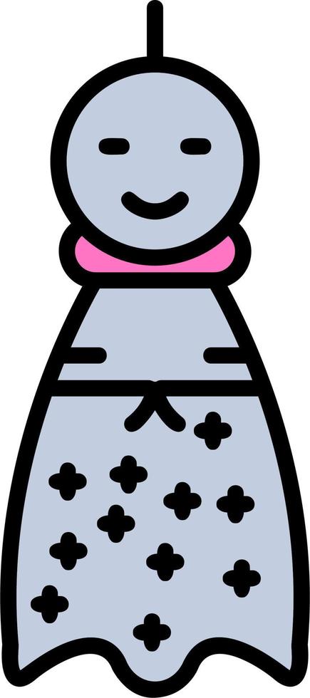 Teru Teru Bozu Vector Icon