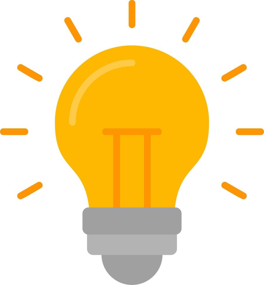 Light Bulb Vector Icon