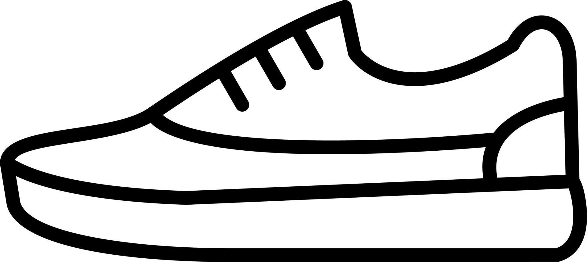 icono de vector de zapatillas