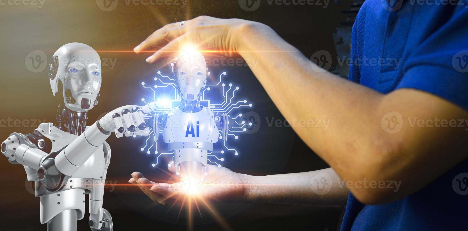 The AI ChatBot concept is unique in that it can interact as naturally as a real human. Industry Innovation 5.0 photo