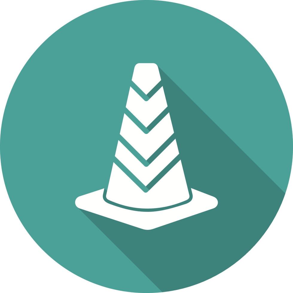 Traffic Cone Vector Icon 20475110 Vector Art at Vecteezy