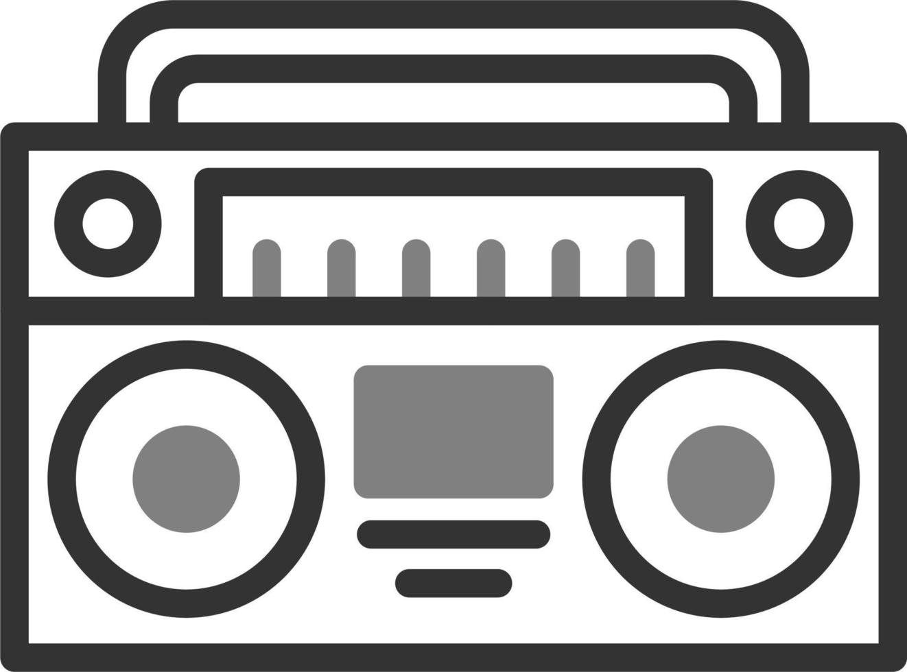Radio Tape Vector Icon 20475112 Vector Art at Vecteezy