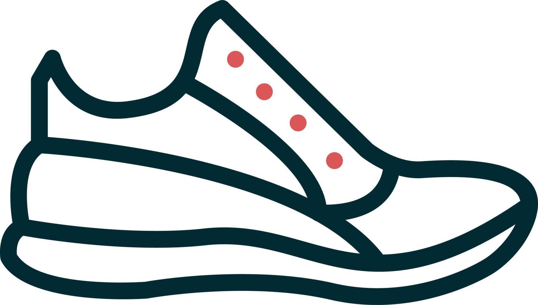 Running Shoes Vector Icon