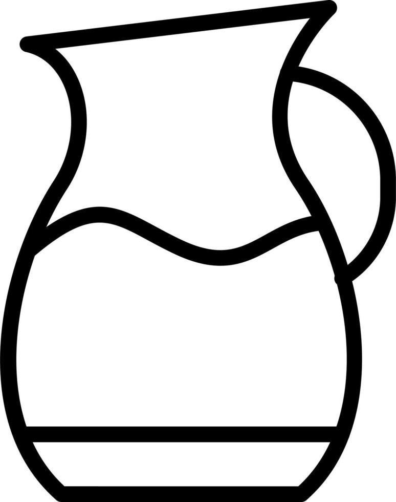 Water Jar Vector Icon