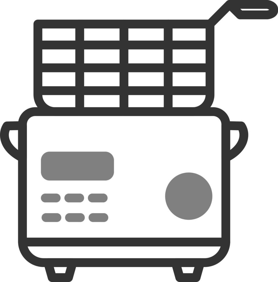 Deep Fryer Vector Icon